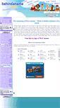 Mobile Screenshot of behindaname.com